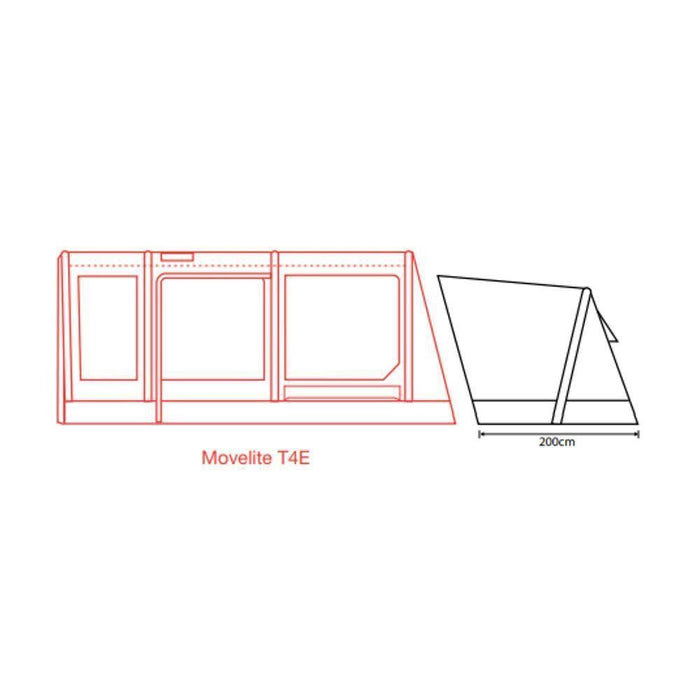 Outdoor Revolution Movelite T4E PC Annexe - UK Camping And Leisure