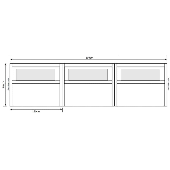 Outdoor Revolution Oxygen Pro 3 Inflatable Modular Windbreak - 500cm x 140cm Outdoor Revolution  - Dynamic Drive