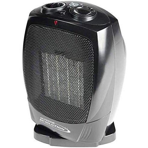 Outdoor Revolution Portable PTC Oscillating Ceramic Heater 750W/1500W Camping Outdoor Revolution  - Dynamic Drive