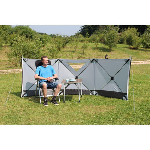 Outdoor Revolution Pronto Compact 3 Panel Windbreak 125 x 360 Fast Assembly Outdoor Revolution  - Dynamic Drive