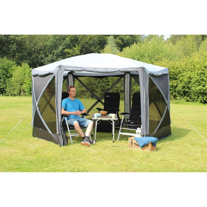 Outdoor Revolution Screenhouse 6 DLX Quick Erect Pop Up Shelter Gazebo ORSH0016 Outdoor Revolution  - Dynamic Drive