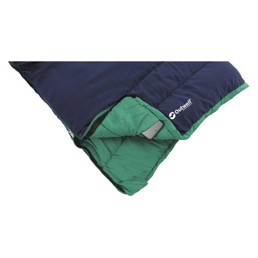 Outwell Champ Junior / Childrens Rectangular Shaped Sleeping Bag - Ocean Blue Outwell  - Dynamic Drive