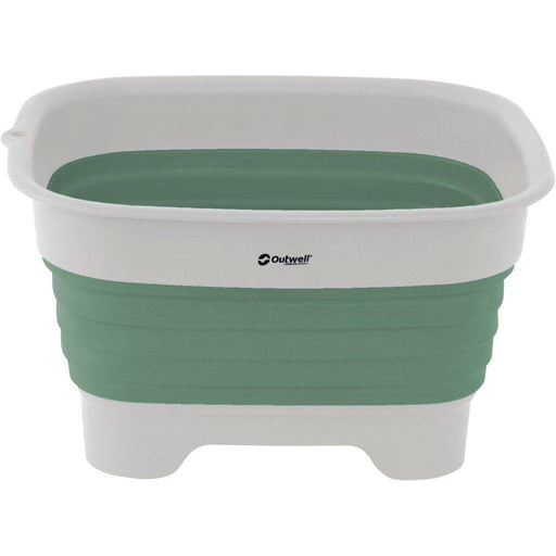 Outwell Collaps Callapsible Wash Bowl with Drain - Shadow Green for Caravan/Motorhome Outwell  - Dynamic Drive