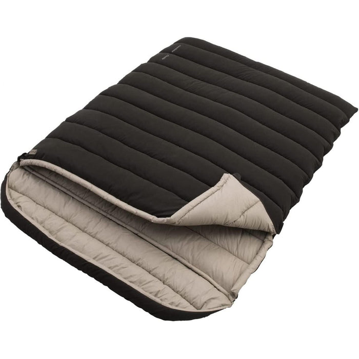 Outwell Constellation Lux Double Luxury 3 - 4 Season Sleeping Bag - Brown Outwell  - Dynamic Drive