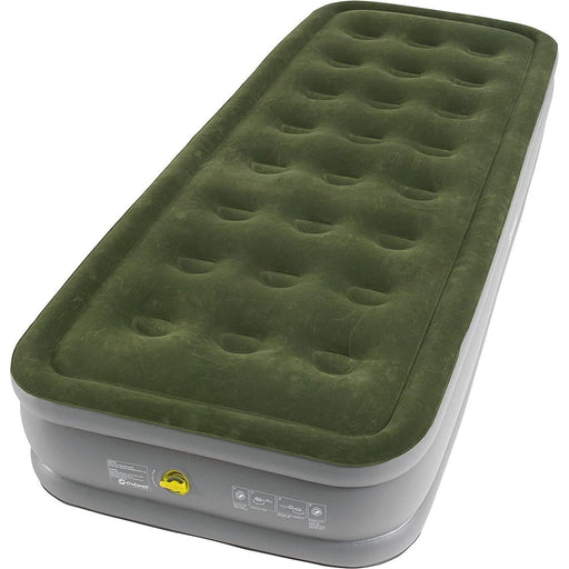 Outwell Flock Excellent Single Airbed Camping Raised High Air Bed Mattress Outwell  - Dynamic Drive