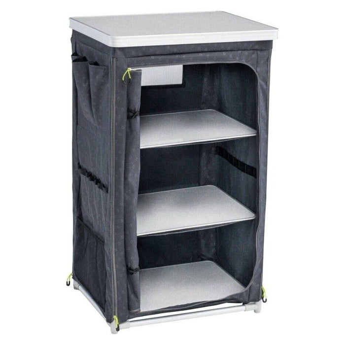 Outwell Milos Camping Wardrobe 3 Shelf Storage Cupboard Outwell  - Dynamic Drive