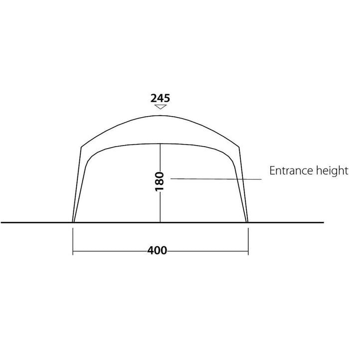 Outwell Summer Lounge XL 3 x 3 Event Shelter Gazeebo with UPF 50+ Outwell  - Dynamic Drive