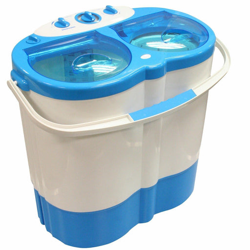 Portable Twin Tub Washing Machine Spin Dryer Camping Caravan Motorhome Student - UK Camping And Leisure