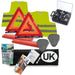 Premium European Car Driving Travel Kit Emergency EU Abroad Europe UKB4C  - Dynamic Drive