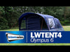 Olympus Air Tent 6 Person with Pump and Carry Bag Lesiurewize - Dynamic Drive