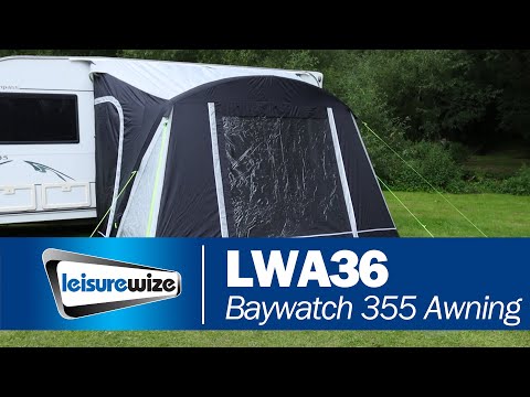 Leisurewize Baywatch 355 Air Caravan Porch Awning Inflatable Porch 2022 Model Leisurewize - Dynamic Drive