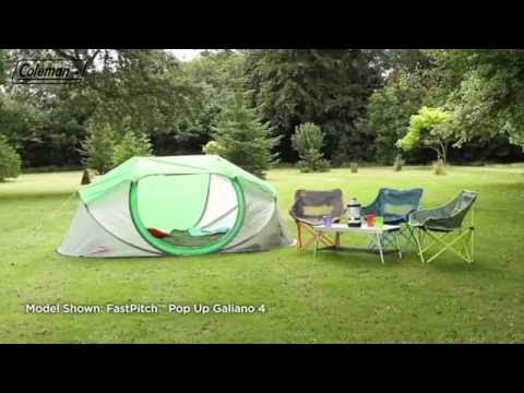 Coleman Fast Pitch Pop Up Galiano 2 Person Blue Tent Coleman - Dynamic Drive