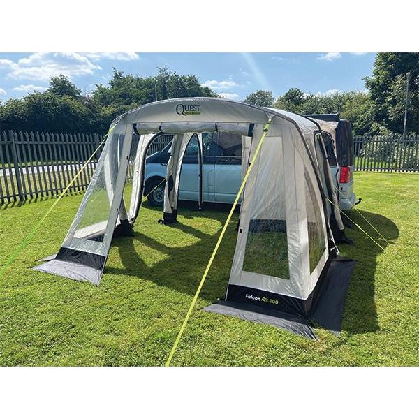 Quest Falcon AIR 300 LOW Inflatable Drive Away Campervan Awning 180-210cm Quest  - Dynamic Drive