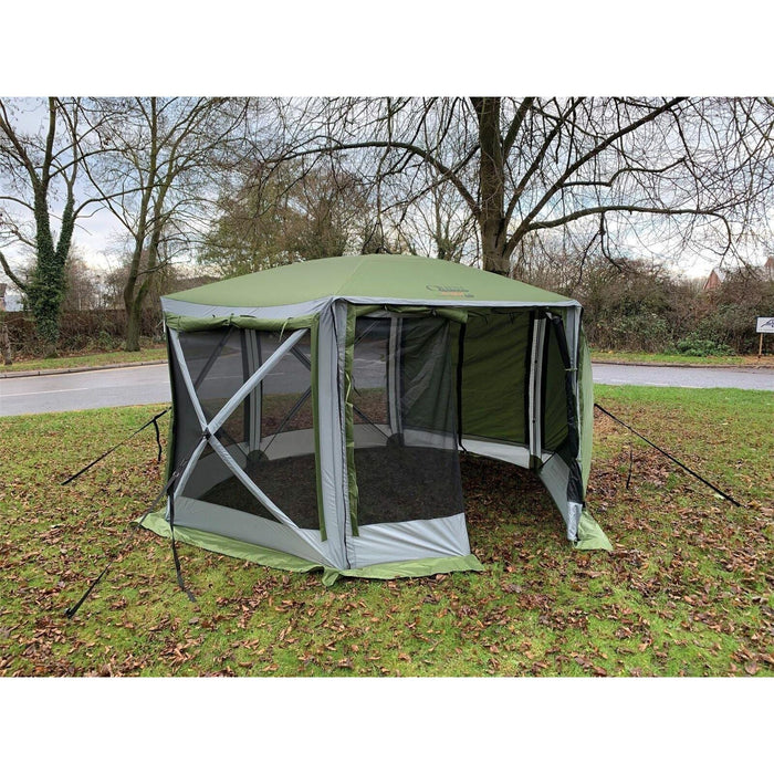 Quest Screen House 6 Pro Quick Pitch Camping Shelter Quest  - Dynamic Drive