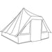 Quest Signature Gobi Glamping Bell Tent 4 Berth Quest  - Dynamic Drive