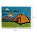 Quest Tent Door Mat Home Is Where You Pitch It Outdoor Heavy Duty Coir Quest  - Dynamic Drive