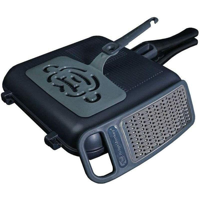 Ridgemonkey Connect Toaster XXL Pan & Griddle Set With Grater/Spatula RidgeMonkey  - Dynamic Drive