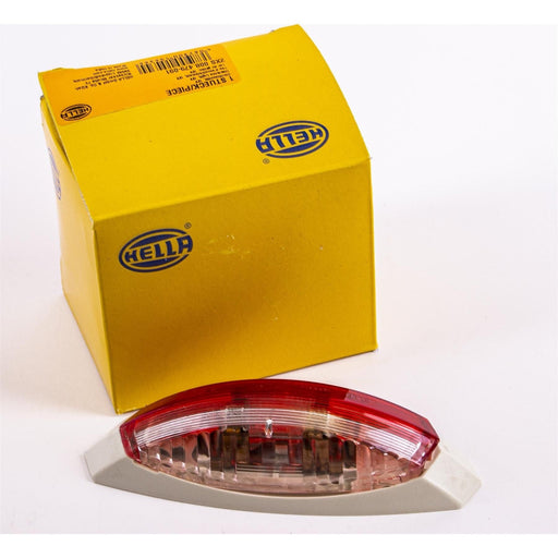 Right Hella Red And White Clear Side End Marker Lamps Lights Caravan Motorhome Hella  - Dynamic Drive