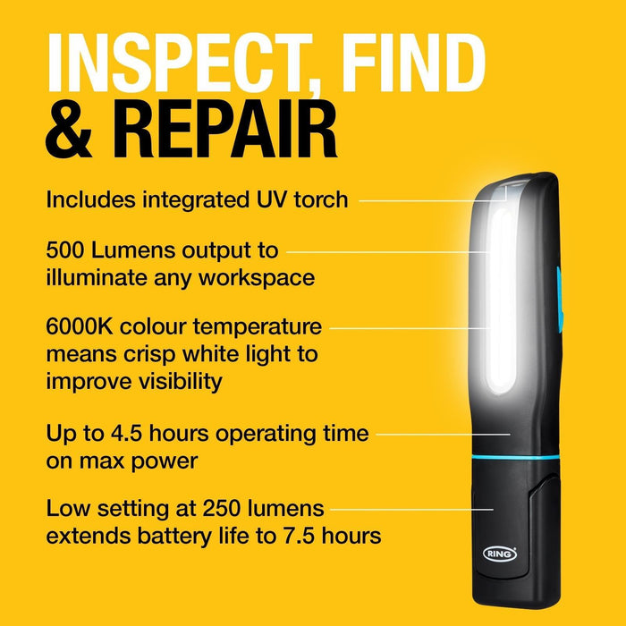 Ring MAGFLEX MAX500 Handheld Inspection Lamp Ring  - Dynamic Drive