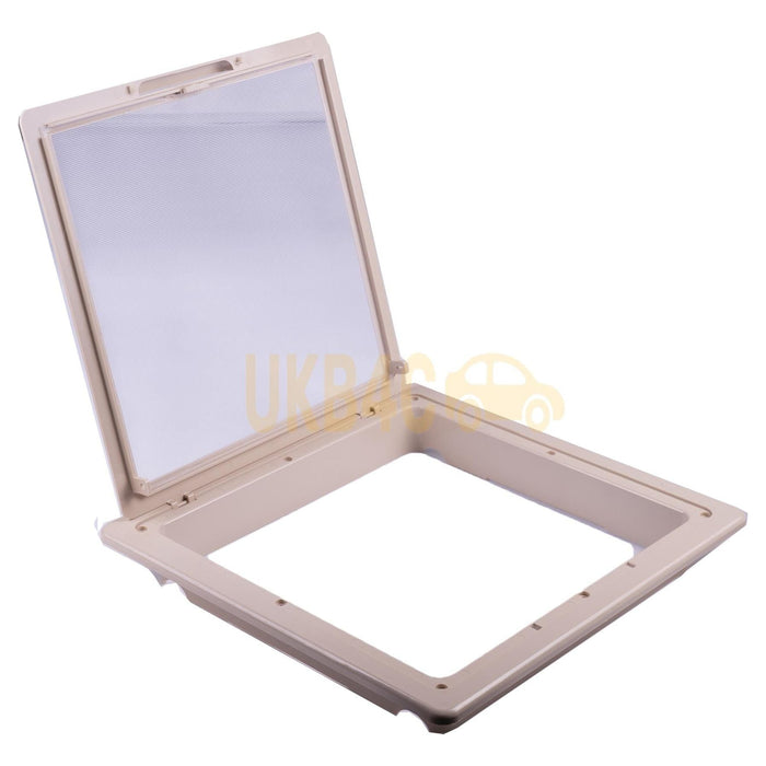 Roof Vent Sky Light Caravan Motorhome 280 x 280mm Flynet Beige MPK Rooflight MPK  - Dynamic Drive