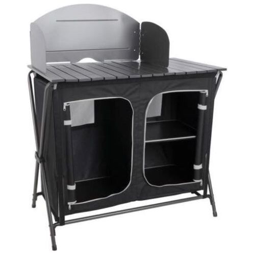 Royal Camping Easy Up Kitchen Storage Unit with Windshield Royal  - Dynamic Drive