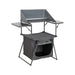 Royal Camping Kitchen Stand With Windshield And Storage Easy Up Royal  - Dynamic Drive