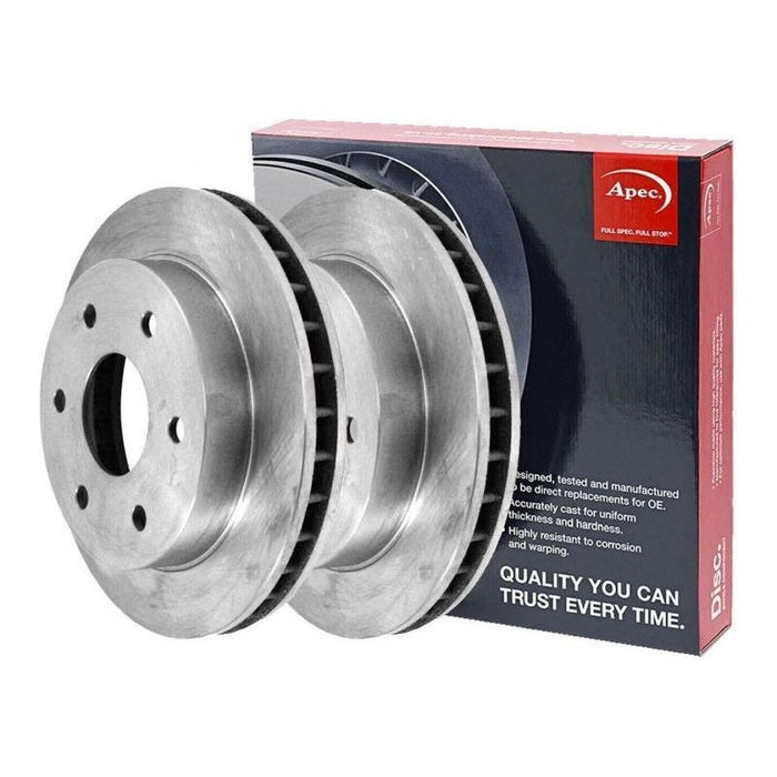 Apec Blue / Brakefit Brake Disc (Front) (Pair) SDK6120