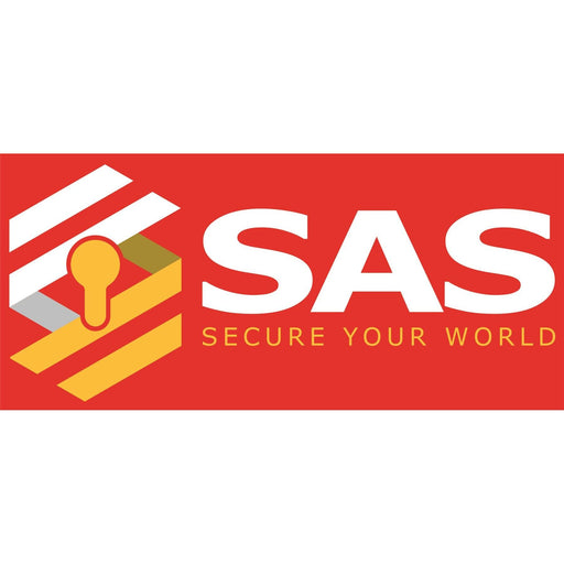 SAS 15mm Security Braided Cable & Padlock 2.0 metres long SAS  - Dynamic Drive