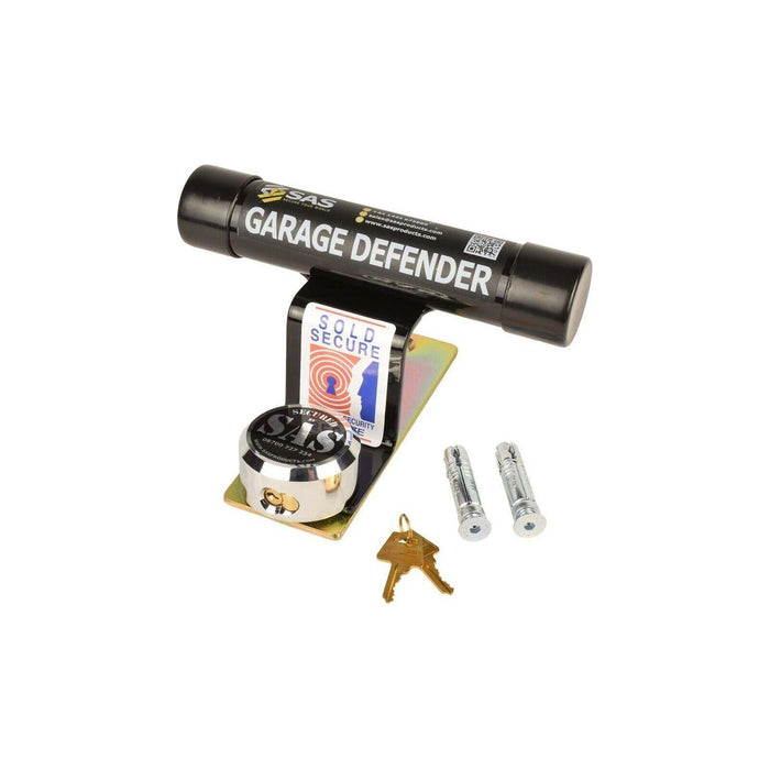 SAS Ultimate Garage Defender Master Door Lock Motorbike Security Stop Bar Black SAS  - Dynamic Drive