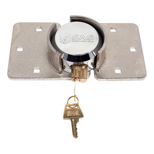 SAS Van or Shed Door Hasp and Staple Lock Security SAS  - Dynamic Drive