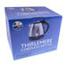 Silver Chrome Low Power 1.2L 750W Cordless Kettle Powerpart  - Dynamic Drive