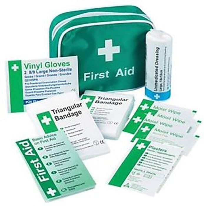 Small First Aid Emergency Kit Home Medical Camping Office Travel Car Taxi Van ukcampingandleisure  - Dynamic Drive