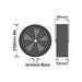 Spare Wheel for Caravan Jockey Wheel Extra Wide Tyre 210 x 75mm - MP97552 Maypole  - Dynamic Drive