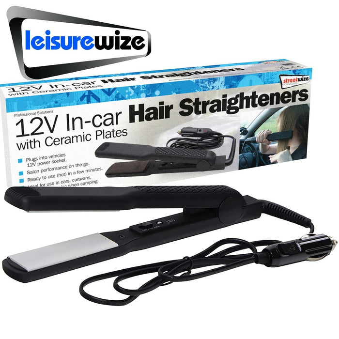 Streetwize 12V Travel Hair Straighteners Streetwize  - Dynamic Drive