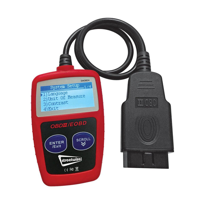 Streetwize Garage Vehicle LED ODBII Engine Fault Code Scanner Diagnostic Reader UK Camping And Leisure