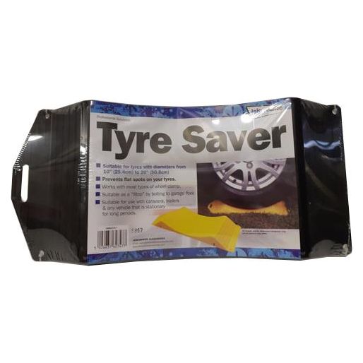 Streetwize Tyre Saver Wheel Chock Leveller Ramp x2 Leisurewize  - Dynamic Drive