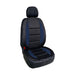 Stylish Blue/Black Car Van Seat Cushion Front Seat Cover Protect Back Support Streetwize  - Dynamic Drive