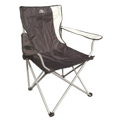 Sunncamp Classic Black & Grey Folding Camping Armchair Chair SunnCamp  - Dynamic Drive