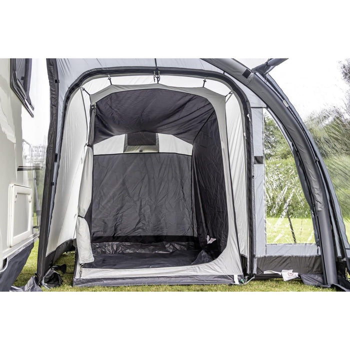 SunnCamp Grey Ultima Versara Air 390 Caravan Porch Awning + Upright Sewn In Pads SunnCamp  - Dynamic Drive