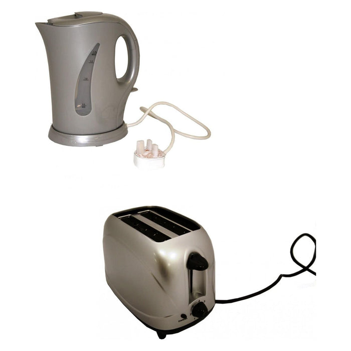 SunnCamp Silver Low Watt Camping Kettle & Toaster SunnCamp  - Dynamic Drive