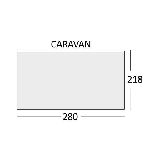 Sunncamp SunnShield Sun Shield 280cm Caravan Sun Canopy 2022 Model SunnCamp  - Dynamic Drive