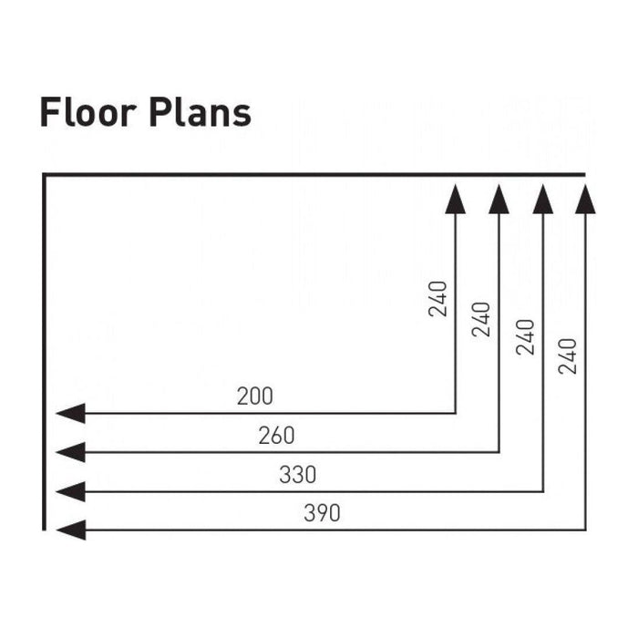 SunnCamp Swift 200 Caravan Canopy Awning Open Front Porch 2022 Model SunnCamp  - Dynamic Drive