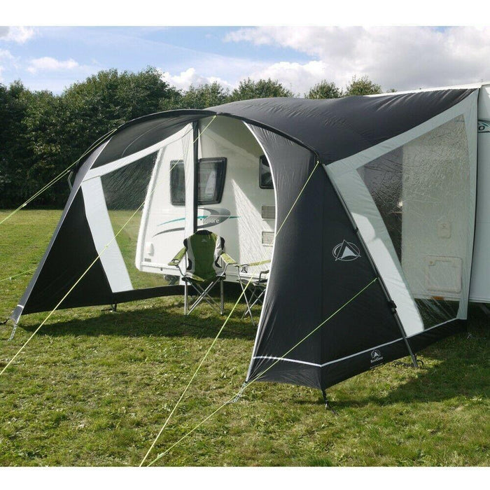 Sunncamp Swift 390 Caravan Sun Canopy Awning Open Porch Front SF8000 SunnCamp  - Dynamic Drive