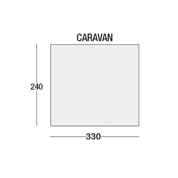 Sunncamp Swift Grey 330 Lightweight Caravan Awning Sun Canopy SunnCamp  - Dynamic Drive