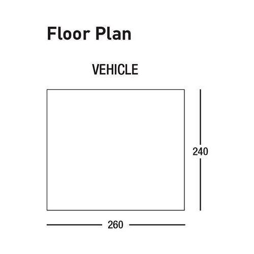 SunnCamp Swift Verao 260 Van High Awning 250-265 Height SunnCamp  - Dynamic Drive