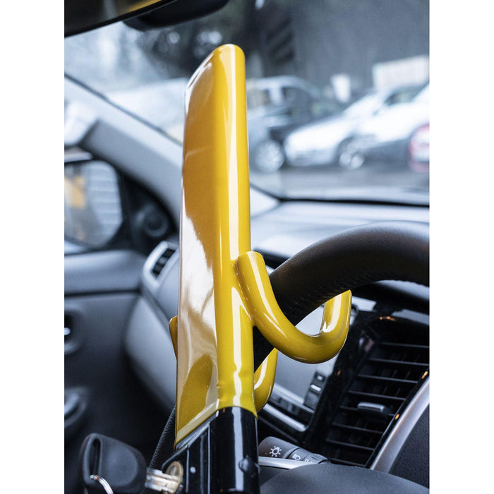 SW Heavy Duty Car Van Steering Wheel Lock UK Camping And Leisure