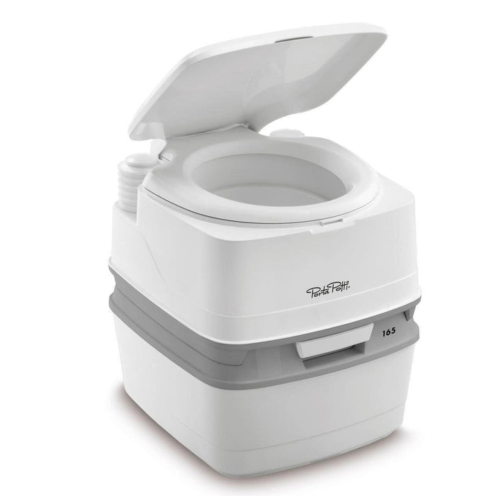 Thetford 165 Porta Potti Chemical Portable Toilet + Aqua Kem Rinse Thetford  - Dynamic Drive