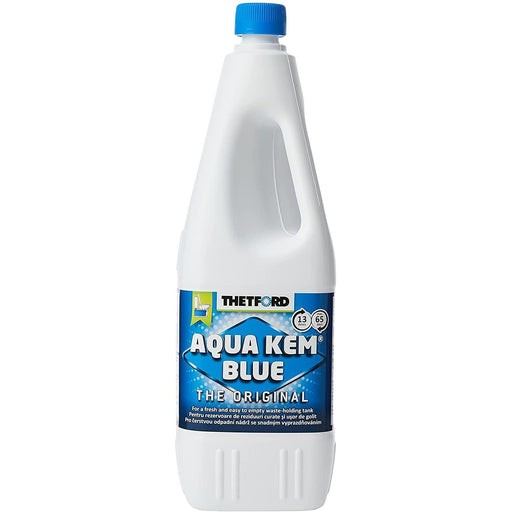 Thetford Aqua Kem Blue Caravan & Motorhome Toilet Chemical Fluid 2L - UK Camping And Leisure