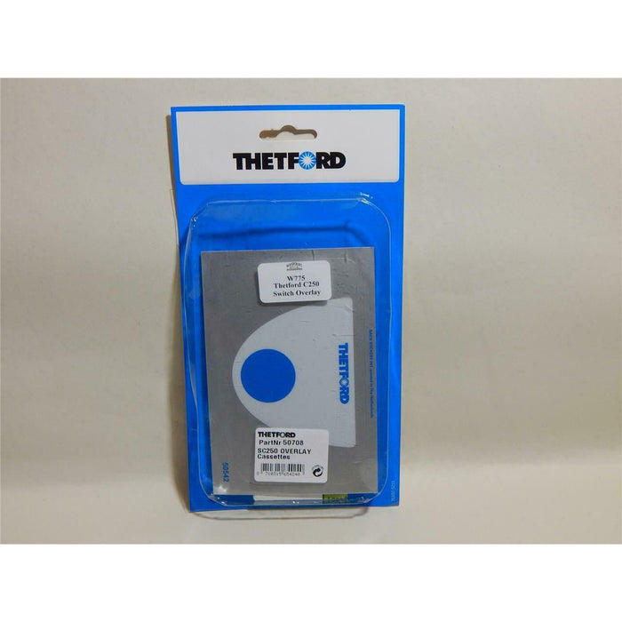 Thetford Overlay Sticker For Pcb Flush Button C250 / 250 Cassette Toilet - 50708 Thetford  - Dynamic Drive