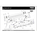 Thule Awning Connection Pieces Tension Rafter (4900 & Tristor Models) 1500602226 Thule  - Dynamic Drive